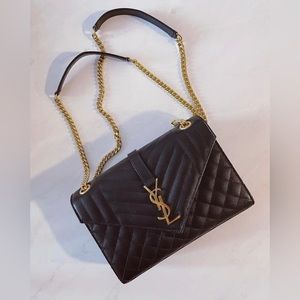 YSL Envelope Medium Bag
